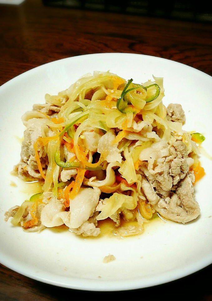 南蛮酢リメイク♪豚肉の南蛮酢和え♪-レシピのメイン写真