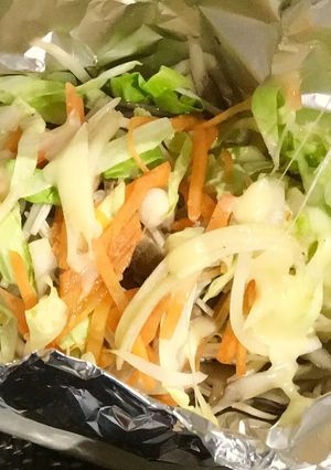 蒸し物◎きのこと野菜のホイル焼き-レシピのメイン写真
