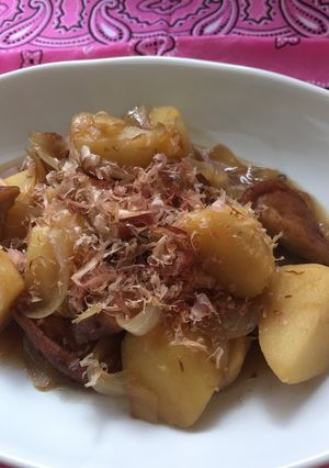 フライパンでさつま揚げ入簡単煮物♫-レシピのメイン写真