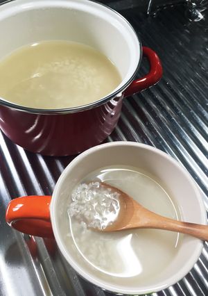 手作り甘酒 (米糀を使って）-レシピのメイン写真