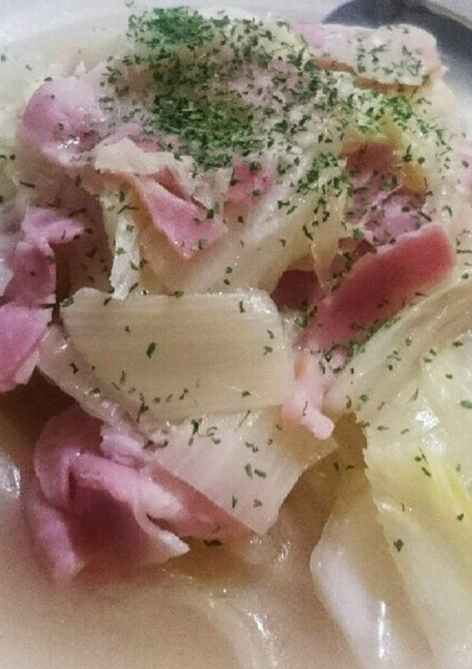 白菜とベーコンの白だし煮♪煮るだけ簡単♪-レシピのメイン写真