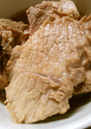 柔らかい♪煮るだけ簡単！豚もも肉の甘辛煮-レシピのメイン写真