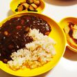 キーマカレー風?野菜だけの豆カレー