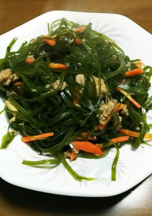 切り昆布のシーチキン炒め-レシピのメイン写真