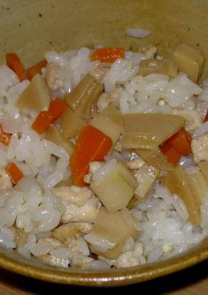 箸が止まらないたけのこご飯-レシピのメイン写真