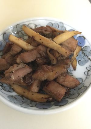 チャーシューきのこ炒め-レシピのメイン写真