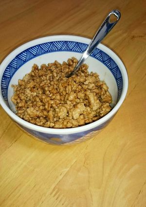 甘すぎないそぼろ飯♪*゜-レシピのメイン写真