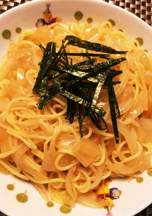 大根のあんかけ風和風パスタ-レシピのメイン写真