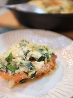 鮭とほうれん草の豆腐クリームグラタン-レシピのメイン写真