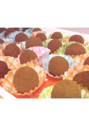 カステラを使った簡単トリュフ-レシピのメイン写真