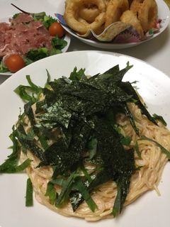 明太子のクリームパスタ♪-レシピのメイン写真