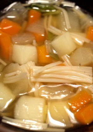 超簡単！残り物野菜でミネストローネ風-レシピのメイン写真