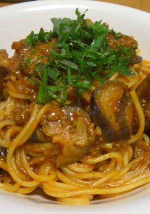 なすのボロネーゼパスタ♦♫⁺♦-レシピのメイン写真