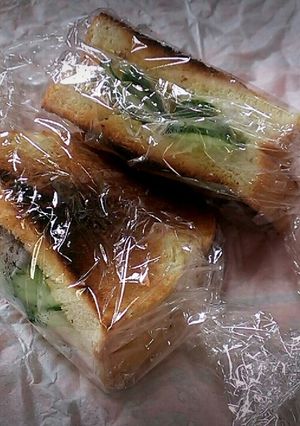 2種フィリングのサンドイッチ-レシピのメイン写真