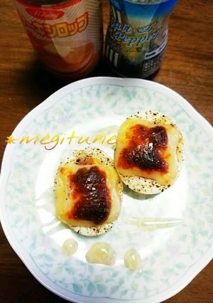 ♡ゆで卵のチーズメープル焼♡-レシピのメイン写真
