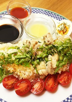 スキレットde海南鶏飯-レシピのメイン写真