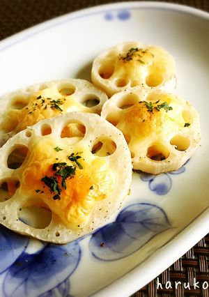 蓮根チーズ☆お弁当おかず-レシピのメイン写真