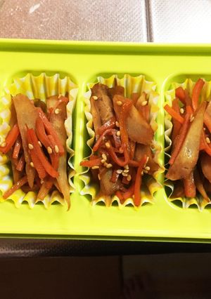 にんじんとごぼうのきんぴら-レシピのメイン写真