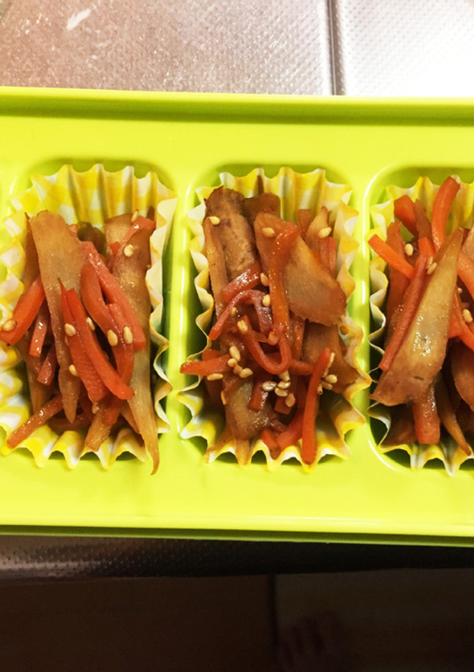 にんじんとごぼうのきんぴら-レシピのメイン写真