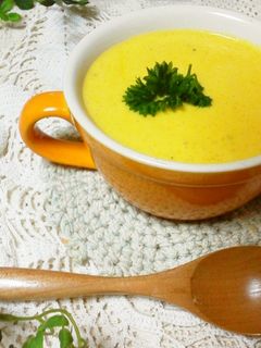 ✿あたたまる~♡かぼちゃポタージュ✿-レシピのメイン写真