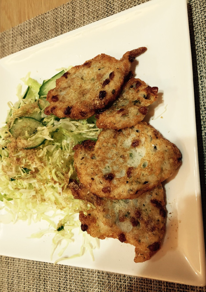 山芋すりすり揚げ青のり風味-レシピのメイン写真