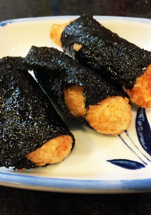 山芋と明太のフワフワ磯辺揚げ-レシピのメイン写真