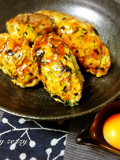 簡単!ほうれん草入り‼鶏つくね-レシピのメイン写真