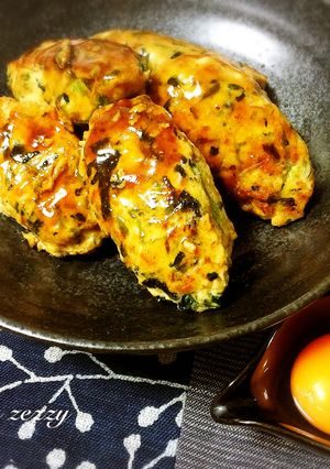 簡単！ほうれん草入り‼鶏つくね-レシピのメイン写真