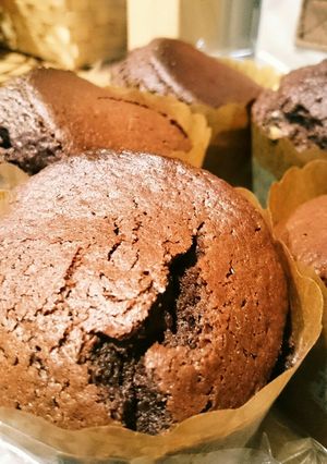 濃厚！簡単！チョコマフィン♪-レシピのメイン写真