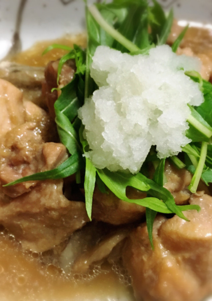 やわらか鶏肉のみぞれ煮～おろしでさっぱり-レシピのメイン写真