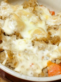 リメイク☆炊き込みご飯ドリア風-レシピのメイン写真