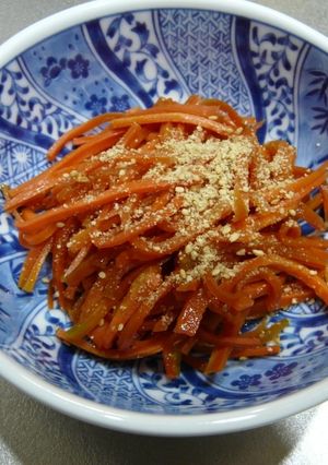 子供も食べる！ニンジンのきんぴら-レシピのメイン写真