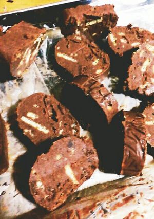 サラミ？！チョコレート-レシピのメイン写真
