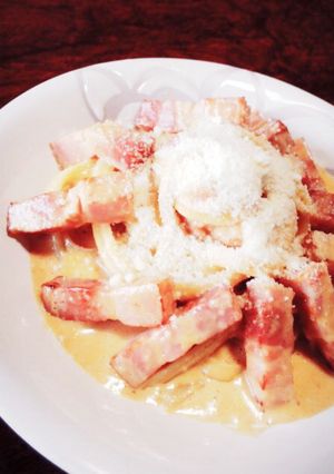 本格カルボナーラ-レシピのメイン写真
