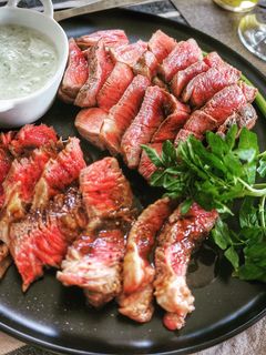 ラム&ビーフステーキ-レシピのメイン写真