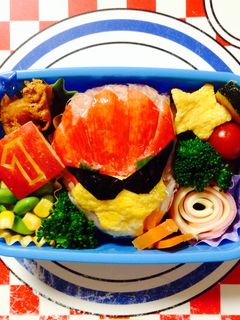 キャラ弁☆ジュウオウジャー!-レシピのメイン写真
