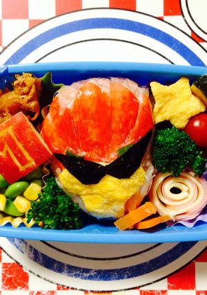 キャラ弁☆ジュウオウジャー!-レシピのメイン写真