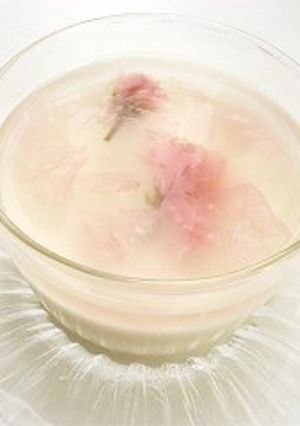バニラアイスで★簡単桜プリン-レシピのメイン写真