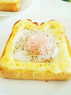 マヨ玉トースト♪-レシピのメイン写真