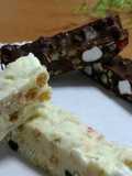 フルグラとマシュマロの簡単チョコバー