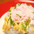 ヘルシーで簡単!かまぼこちらし寿司♡