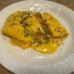 รูปของ とろ〜りチーズのふわふわオムレツ