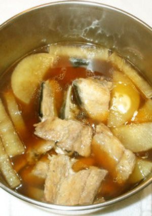 簡単ブリ大根♪ブリのアラ・大根・大根煮物-レシピのメイン写真