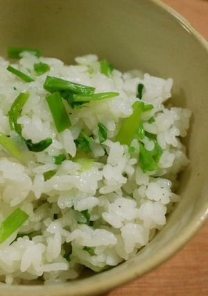 春の芹ごはん-レシピのメイン写真