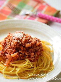 何度も食べたい!定番ミートソース-レシピのメイン写真