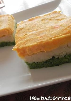 ひな祭りに簡単★ひし餅風3色ポテトサラダ-レシピのメイン写真