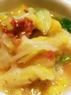 白菜たまごダレ。TKGのアレンジにも♪-レシピのメイン写真