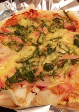 餅ピザ-レシピのメイン写真