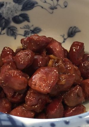 ちっちゃいおかず・砂肝オイスターソース煮-レシピのメイン写真