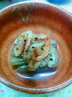 春の便り*桜えびとふきの煮物-レシピのメイン写真